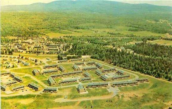 Canada, Quebec, Camp Val Cartier, Aerial  View, Canadian Post Card 83125-B