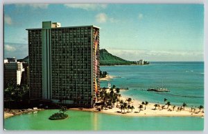 Postcard Hilton Rainbow Tower - Waikiki Hawaii