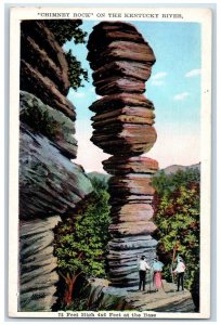 c1930's View Of Chimney Rock On The Kentucky River KY Unposted Vintage Postcard 