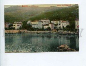 3172899 CROATIA Lovrana Lovran view Vintage postcard