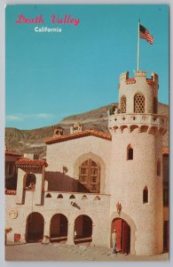 State View~Death Valley California~Scotty's Castle~Vintage Postcard