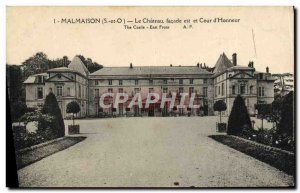 Old Postcard Malmaison Chateau Facade East Court and D & # 39Honneur