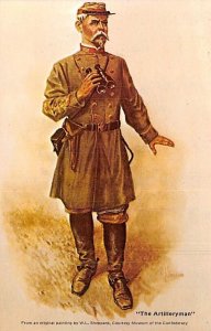 The Artilleryman Civil War Postcard