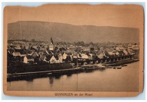 c1940's Winningen on the Moselle Rhineland-Palatinate Germany Postcard