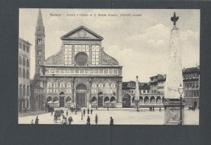 Ca 1909 Florence Italy The Plaza & Main Sq Of Museum Santa Maria Novella