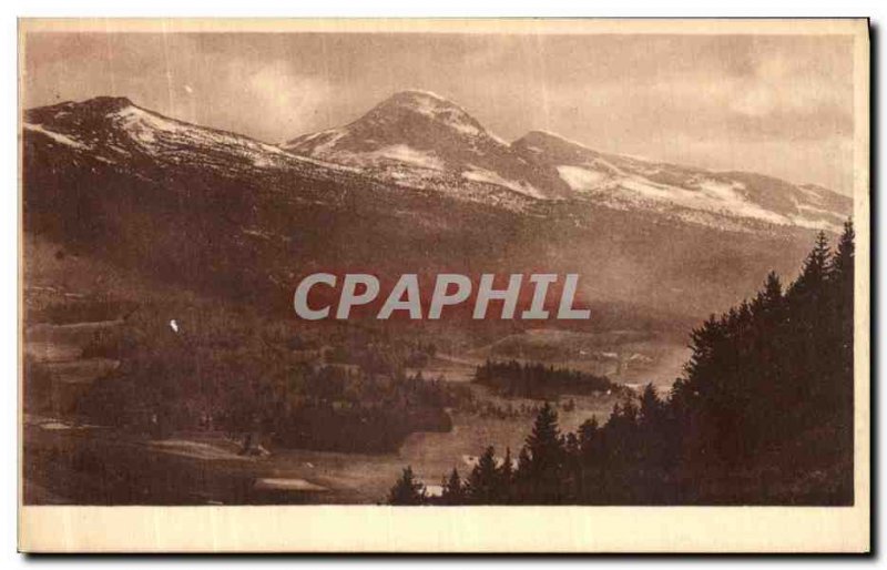 Old Postcard The Dauphine Picturesque Villard de Lans The Moucherotte