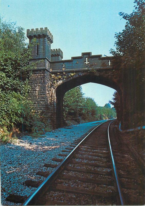 The Bolton to Blackburn Railway train Turton Tower