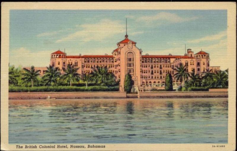 bahamas, NASSAU, The British Colonial Hotel (1951) Stamp