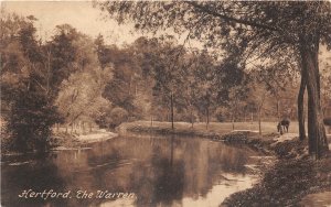 auk41488 the warren heretford real photo uk