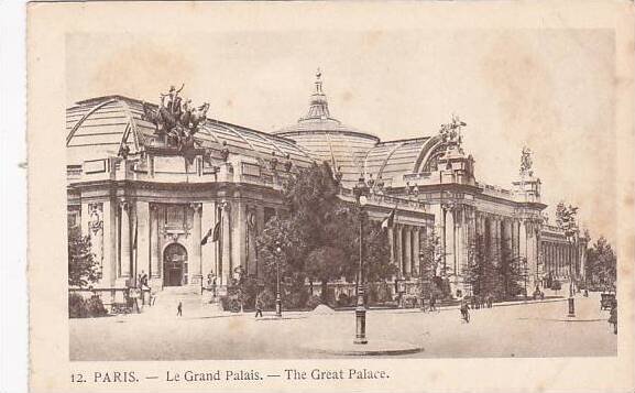 France Paris Le Grand Palais