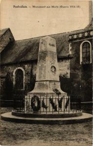 CPA Pontvallain - Monument aux Morts (391101)