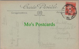 Genealogy Postcard - Fentiman, 114 Springfield Road, Moseley, Birmingham GL1602