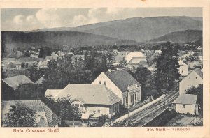 L109 Romania Covasna Railroad vintage postcard