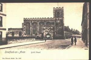 Warwickshire Postcard - Stratford-On-Avon - Guild Chapel     RT1754