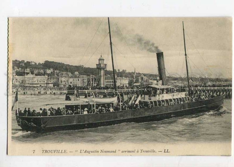 3060186 FRANCE Trouville L'Augustin Noumand ship Vintage