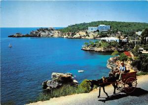 BG27325 cala fornells mallorca types folklore donkey   spain