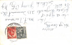 Neuvo Leon Mexico Cuesta de Mamulique Street Scene Real Photo Postcard AA68650