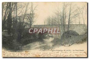 Old Postcard Viry Chatillon S and O S and O Bridge Godot