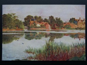 Hampshire New Forest BEAULIEU MILL Artist W.Tyndale c1904 Postcard