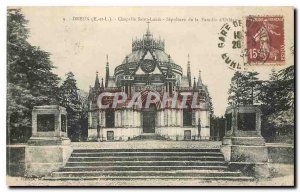 Old Postcard Dreux E and L Chapelle Saint Louis Sepulture of the Orleans Family