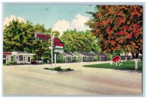 Rest Haven Motel Hotel Court Cottages Nashville Tennessee TN Vintage Postcard