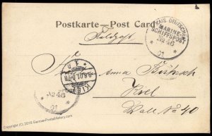 Germany 1901 China TSINGTAU Kiautschou Boxer Rebellion MSP46 SMS Hansa Cov 84984