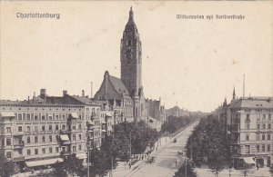 Germany Charlottenburg Wilhelmplatz mit Berlinerstrasse