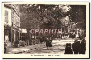 Old Postcard Robinson Street Malabry