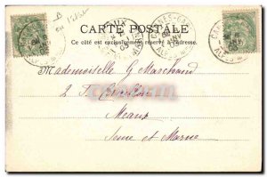 Old Postcard Picking jasmine Cote d & # 39Azur