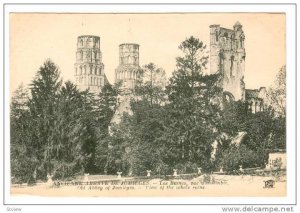 Old Abbey Of Jumieges, View Of The Whole Ruins, Ancienne Abbaye De Jumieges (...