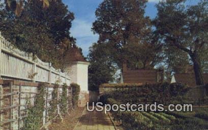 Kitchen Garden - Mt Vernon, Virginia