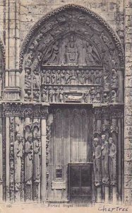 France Chartres Cathedrale Portail Royal 1920