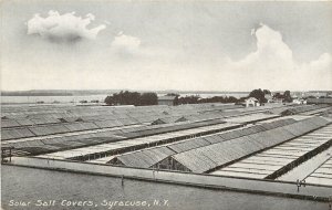 Postcard Solar Salt Covers Syracuse NY Onondaga County