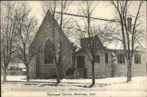 Montrose CO Episcopal Church c1910 Postcard