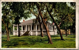 Vtg 1909 Beauvoir Home of Jefferson Davis Biloxi Mississippi MS Postcard