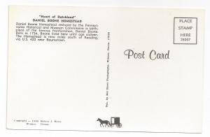 Daniel Boone Homestead Reading Boumstown PA 1969 Postcard