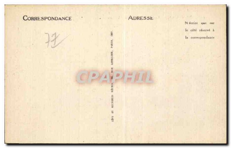 Nemours - Vue Generale and the Castle - Old Postcard