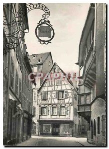 Modern Postcard Colmar Merciere street