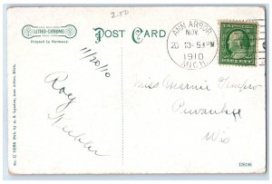 1910 Waterman Gymnasium University Michigan Exterior Ann Arbor Michigan Postcard
