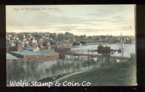 Early German Made UDB View of Thomaston ME from Hill  A6440