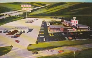 Illinois Geneseo Deck Plaza Texaco truck Stop Motel Coffee Shop Dining Room &...