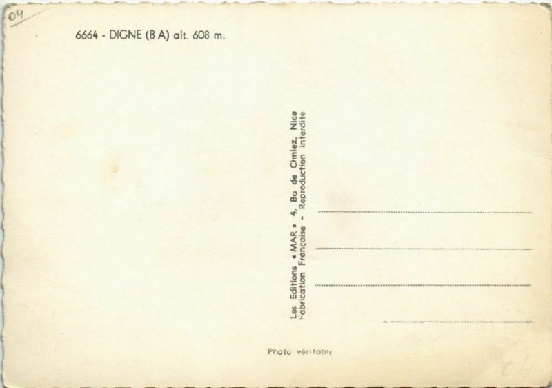 Cpm Digne-les-Bains scenes (1209486) 