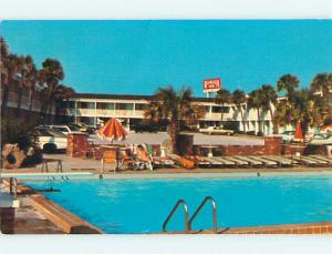 Pre-1980 OLD CARS & RAMADA INN MOTEL Daytona Beach Florida FL r1067