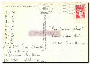 Modern Postcard La Roche sur Yon (Vendee) Napoleon 1st