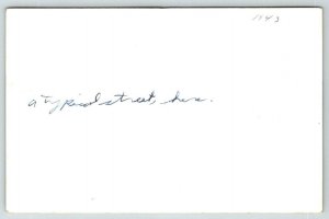 RPPC  US Army   9th Street  Camp Phillips Kansas   Postcard  1943