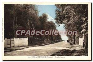 Postcard Old Wood Cise Beach Grand Avenue