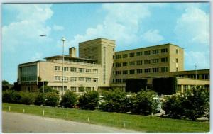 GREENWOOD, Mississippi MS ~ GREENWOOD LEFLORE HOSPITAL c1950s-60s  Postcard