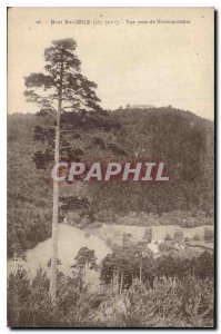 Old Postcard Mont Sainte Odile View from Niedermunster