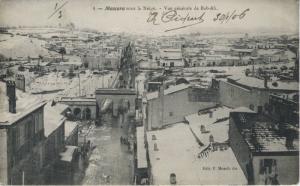 Mascara Algeria Africa Snow la Neige Vue Generale de Bab-Ali c1906 Postcard E4