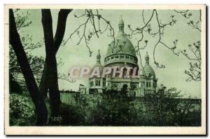 Paris - 14 - Basiique Sacre Coeur - Montmartre - Old Postcard